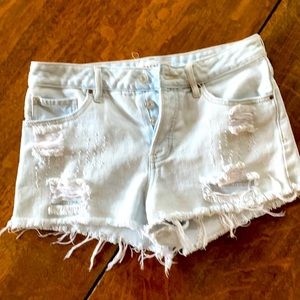 Pac Sun women’s cutoff denim shorts